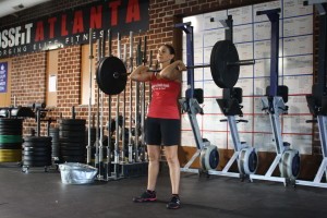 Power Clean End Position