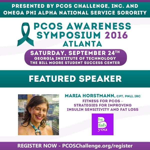 PCOS Symposium Maria Horstmann Insulin Resistance Fitness Speaker