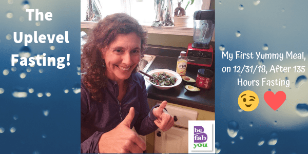 Meal After 5-Day Fast - Mari Horstmann - Be Fab - Be You - Healtt Fitness Coach