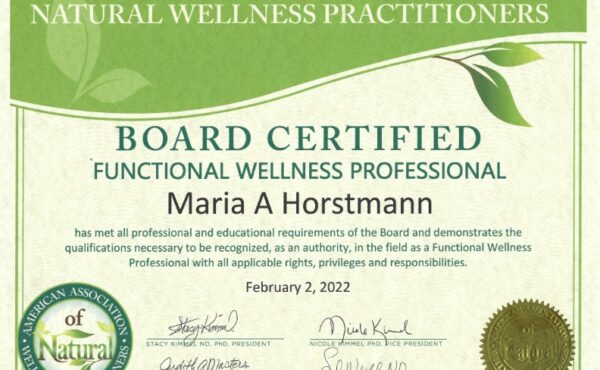 Board Certified Functional Health Coach