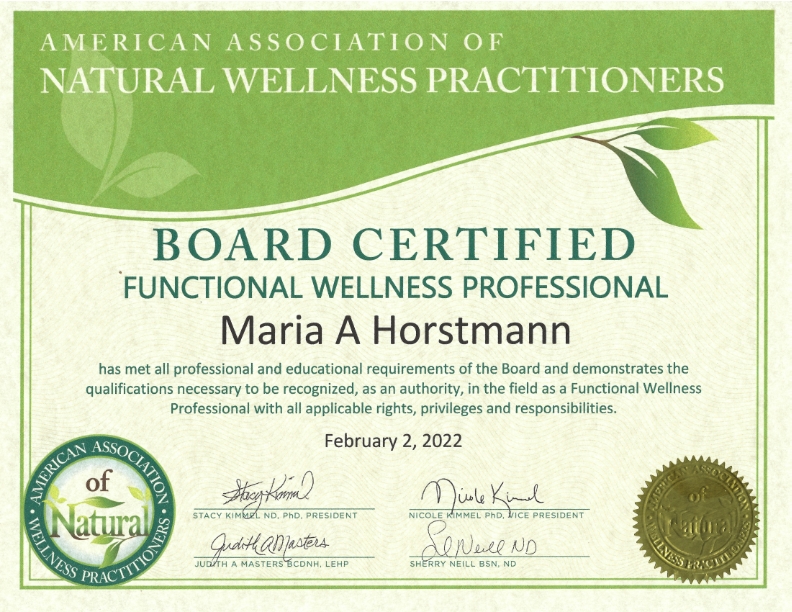 Board Certified Functional Wellness Prof. | Be Fab - Be You LLC